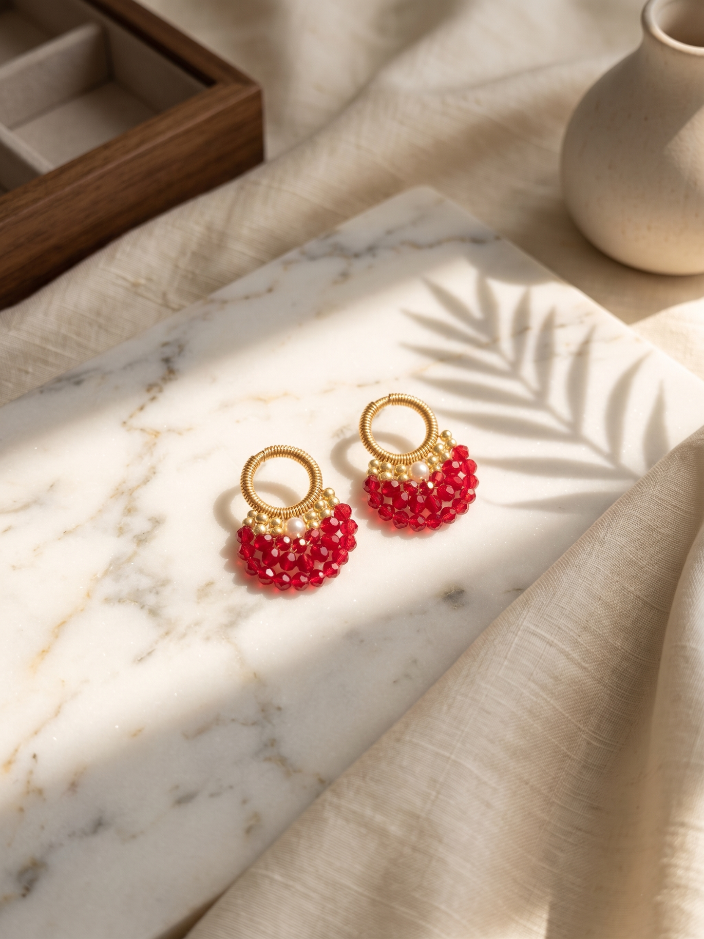 Radiant Ruby Studs